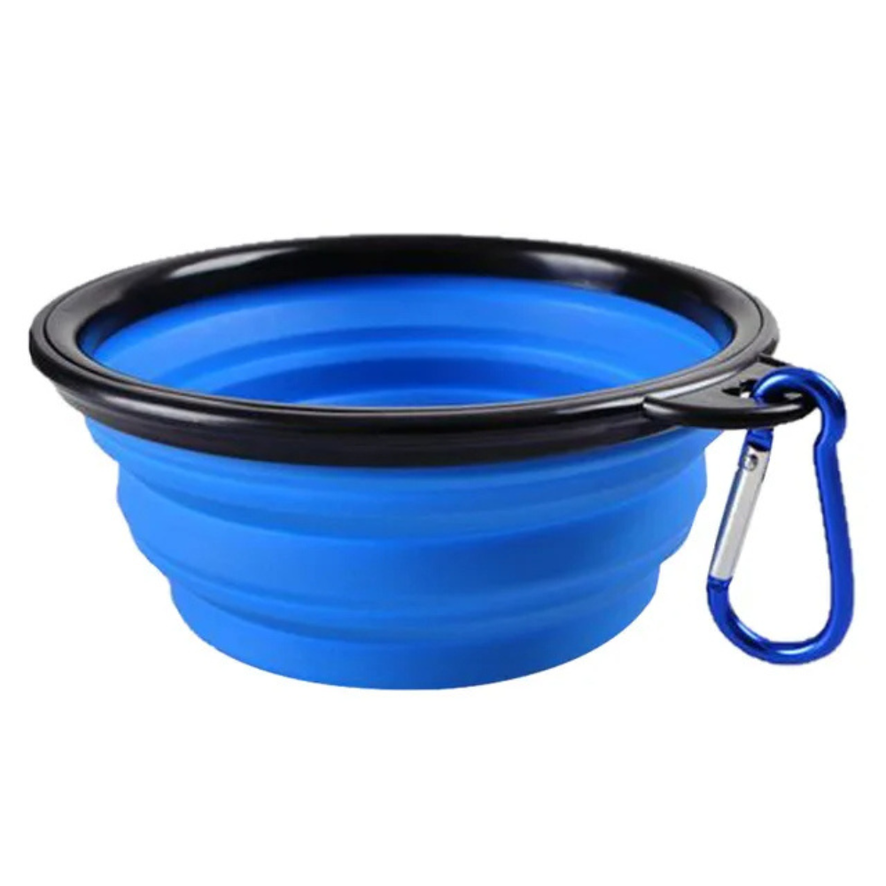 Gamelle pliable en silicone pour chien et chat – Voyage, camping et promenade