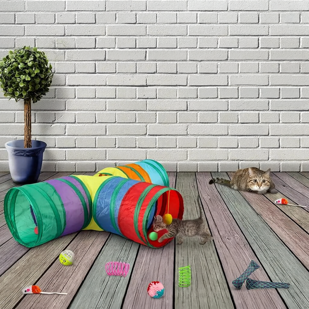 Lot de jouets interactifs pour chat – Stimule la chasse et l’activité quotidienne