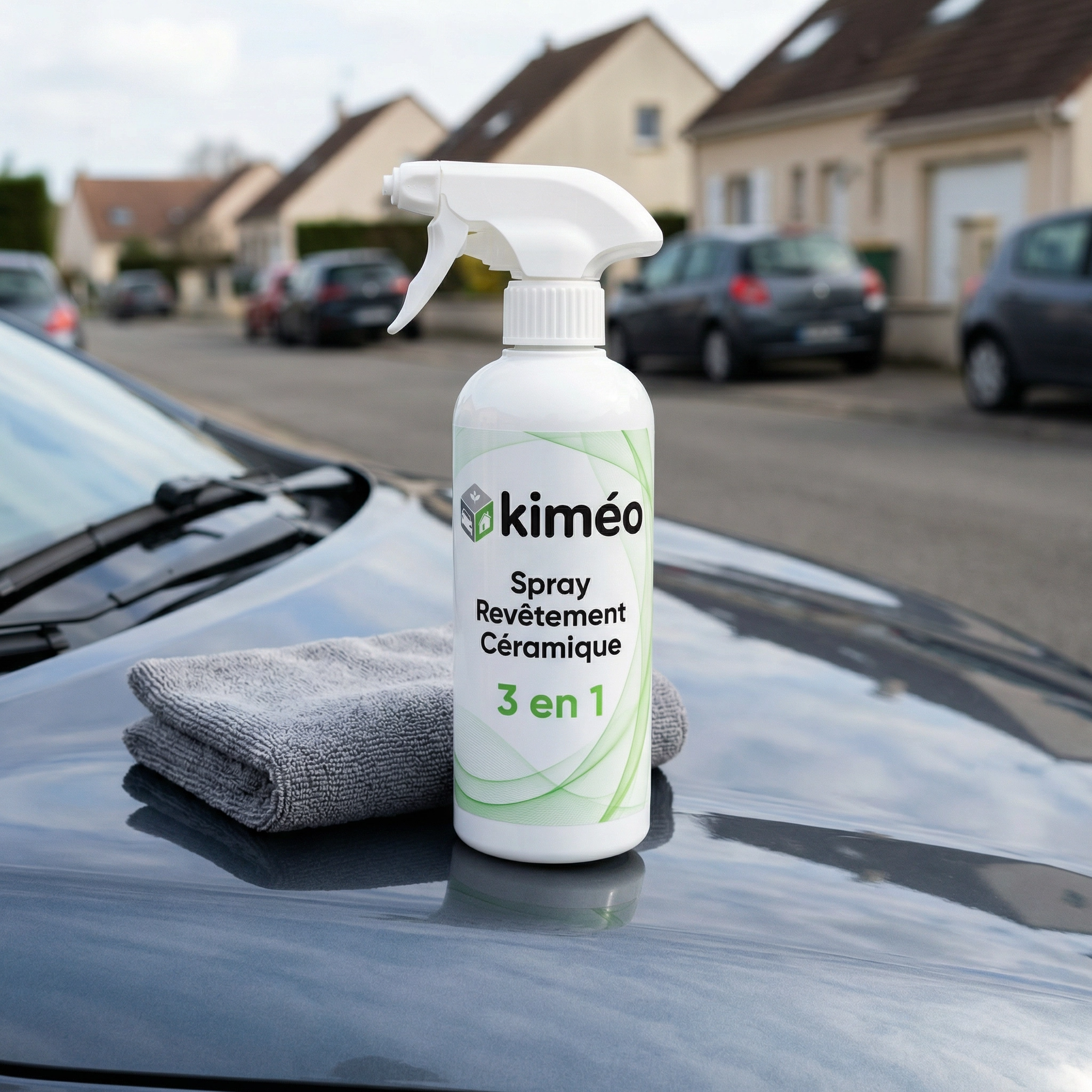 Spray Réparation de Rayures pour Voiture | Protection Céramique Auto Hydrophobe Brillance Longue Durée