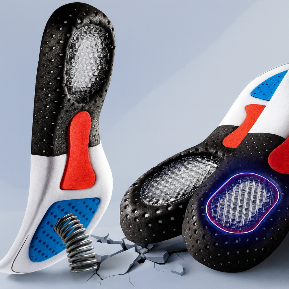 GelConfort Pro | Semelles à gel actif anti-fatigue, professionnelles.