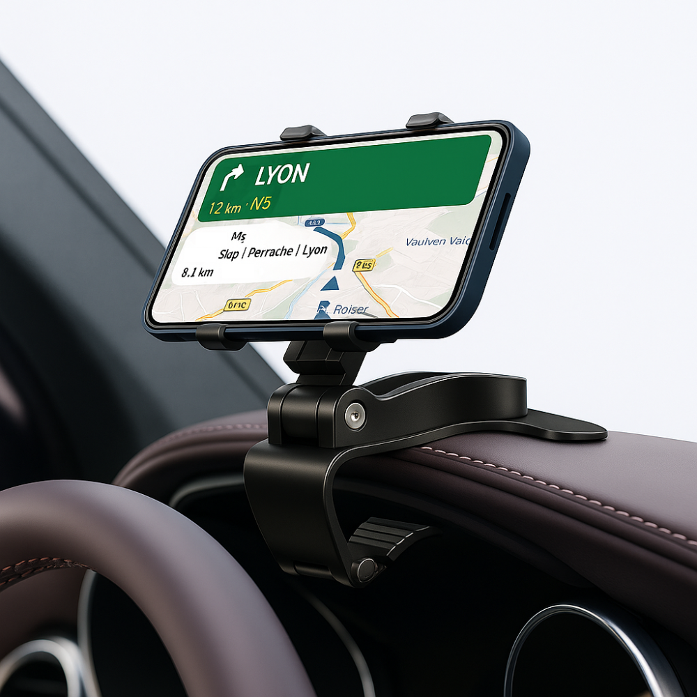 AutoClip – Support de téléphone pour tableau de bord