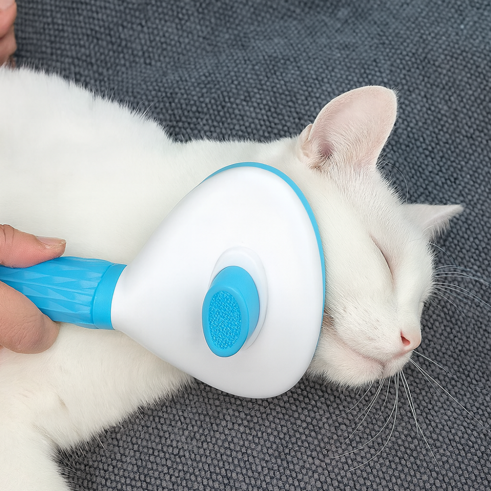 Brosse de toilettage pour chiens et chats – Anti-poils et facile à nettoyer