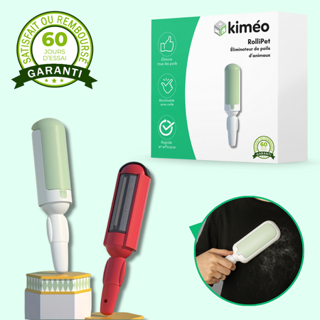 Rouleau RolliPet anti-poils d’animaux – Réutilisable et lavable pour textiles et meubles