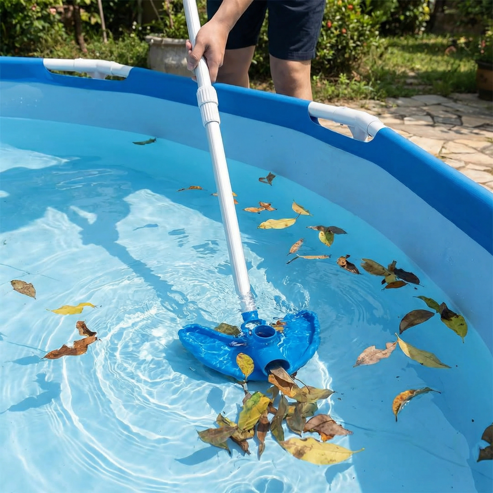 Aspirateur de Piscine Portable | Outil de nettoyage portable pour piscine efficace fond et parois