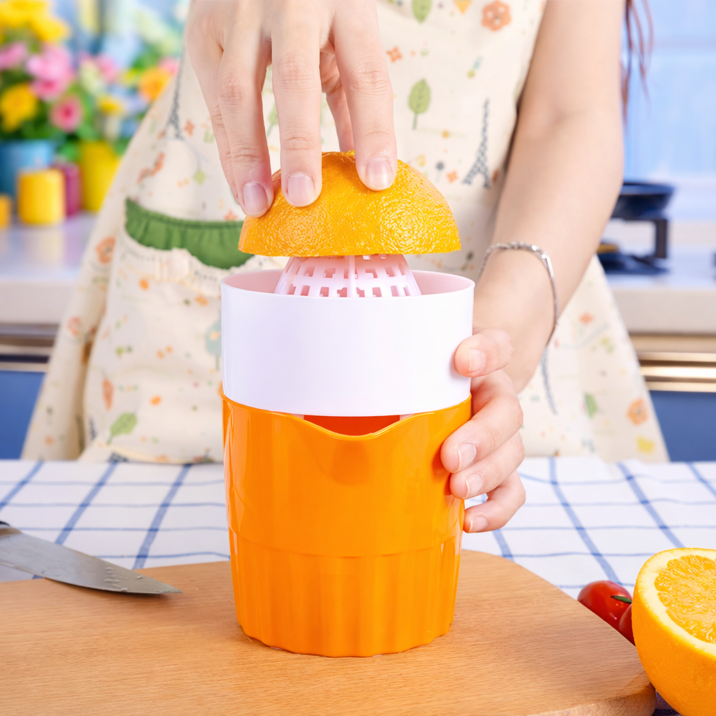 Presse-agrumes manuel polyvalent portable pour citron et orange