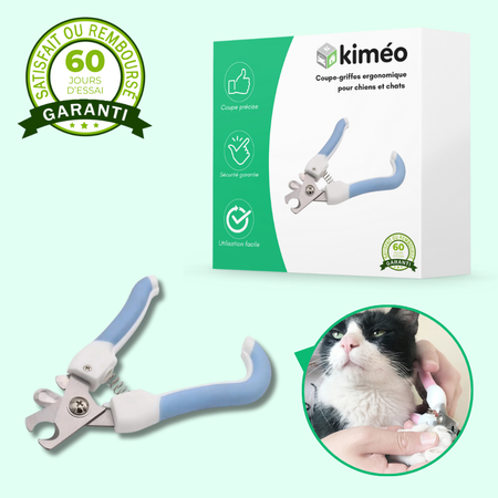 Coupe-griffes ergonomique pour chien et chat – Sécurité et confort de toilettage