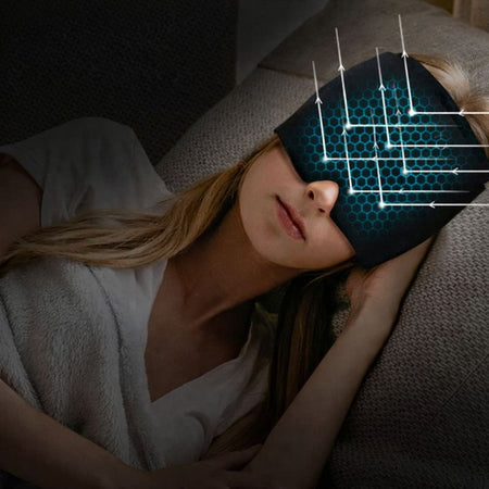 CryoZen | Masque Migraines Froid Gel Rafraichissant | Bonnet anti-migraine à thérapie par le froid