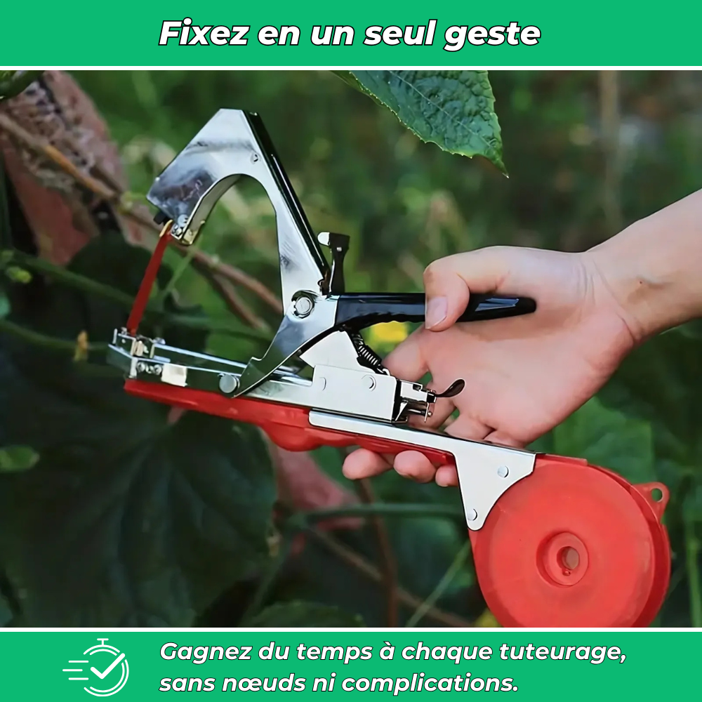 JardiClip Outil d'Attache pour Tiges de Plantes – Support Pratique pour Croissance des Plantes