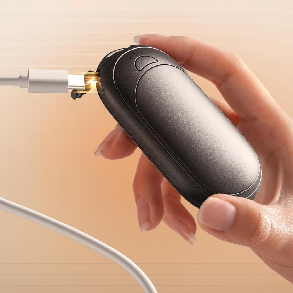 ThermoHand | Chauffe mains rechargeable USB réutilisable | Idéal froid hiver