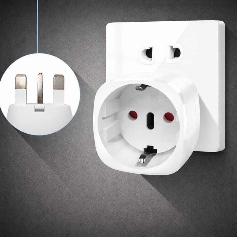 Adaptateur pour prises anglaises Type G – France vers UK – Lot de 2 | 1+1 Offert