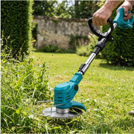 D95 PRO Débroussailleuse Électrique Portable | Débroussailleuse à Batterie Portatif | Coupe-Bordures Sans Fil pour Jardin et Pelouse