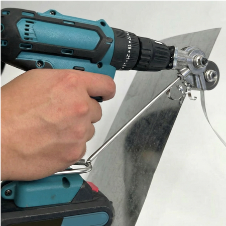 Outil Coupe-Métal pour Perceuse | Découpe Précise et Rapide | Accessoire Coupe Tôle