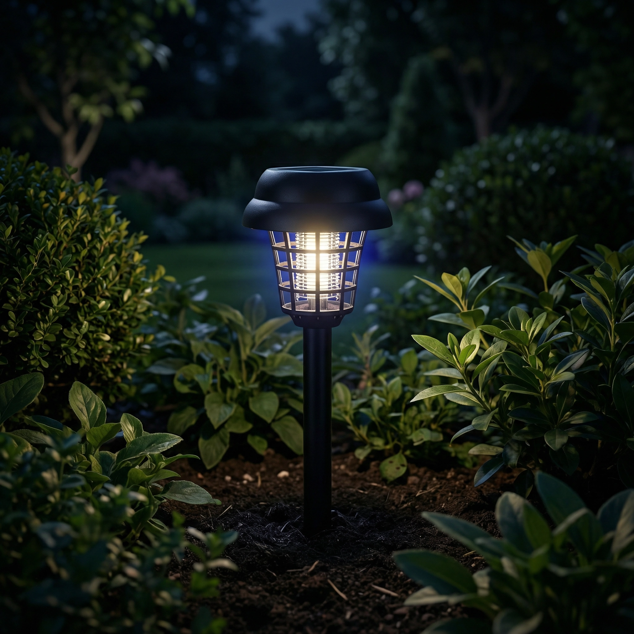 Lampe Solaire Anti-Moustiques Extérieure | Protection Efficace Jardin & Terrasse