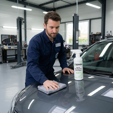 Spray Réparation de Rayures pour Voiture | Protection Céramique Auto Hydrophobe Brillance Longue Durée