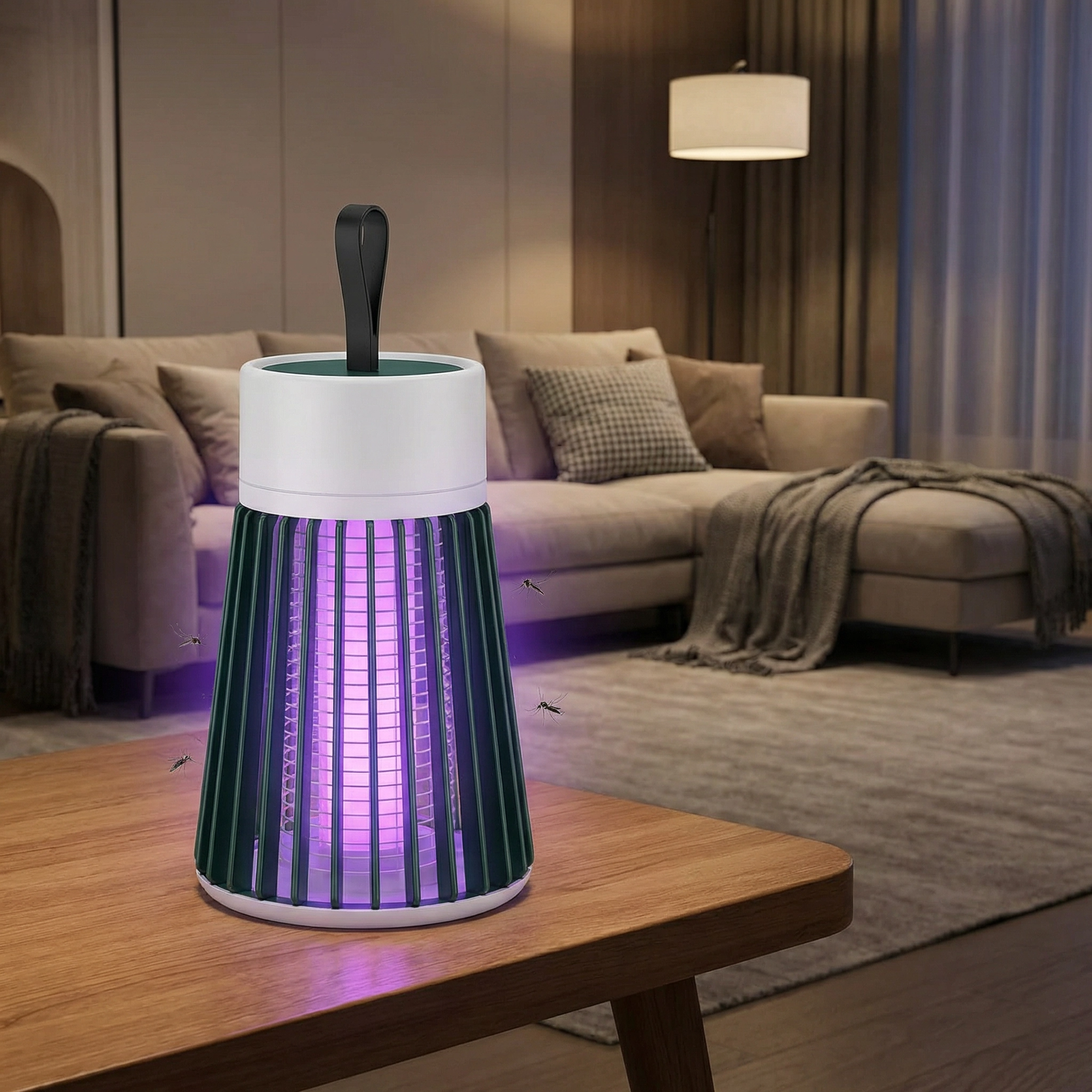 ZenGuard | Anti-Moustique Électrique Portable Rechargeable | Protection Extérieure et Intérieure
