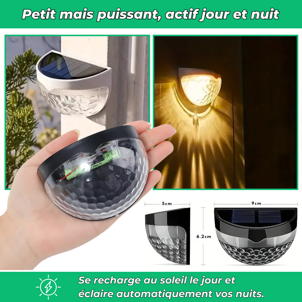 Lampes Solaires LED – Éclairage Solaire Étanche pour Tous Vos Espaces Extérieurs