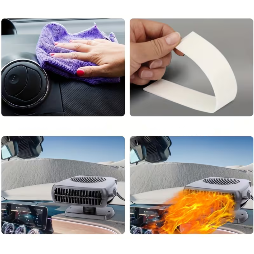 Dégi’PRO Dégivreur pour voiture Express – Chauffage 12V pare-brise instantané