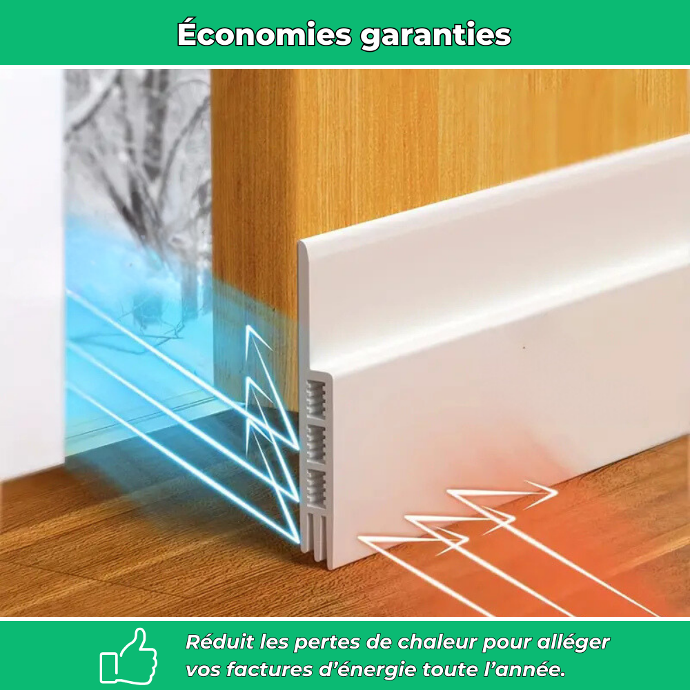 Therma'Block | Bas de porte isolant contre le froid, le bruit et les insectes