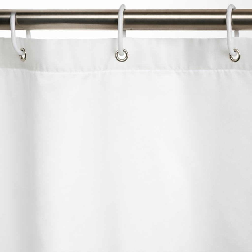 Rideau de Douche en Tissu Résistant à l’Eau et à la Moisissure – 180x200 cm Lavable