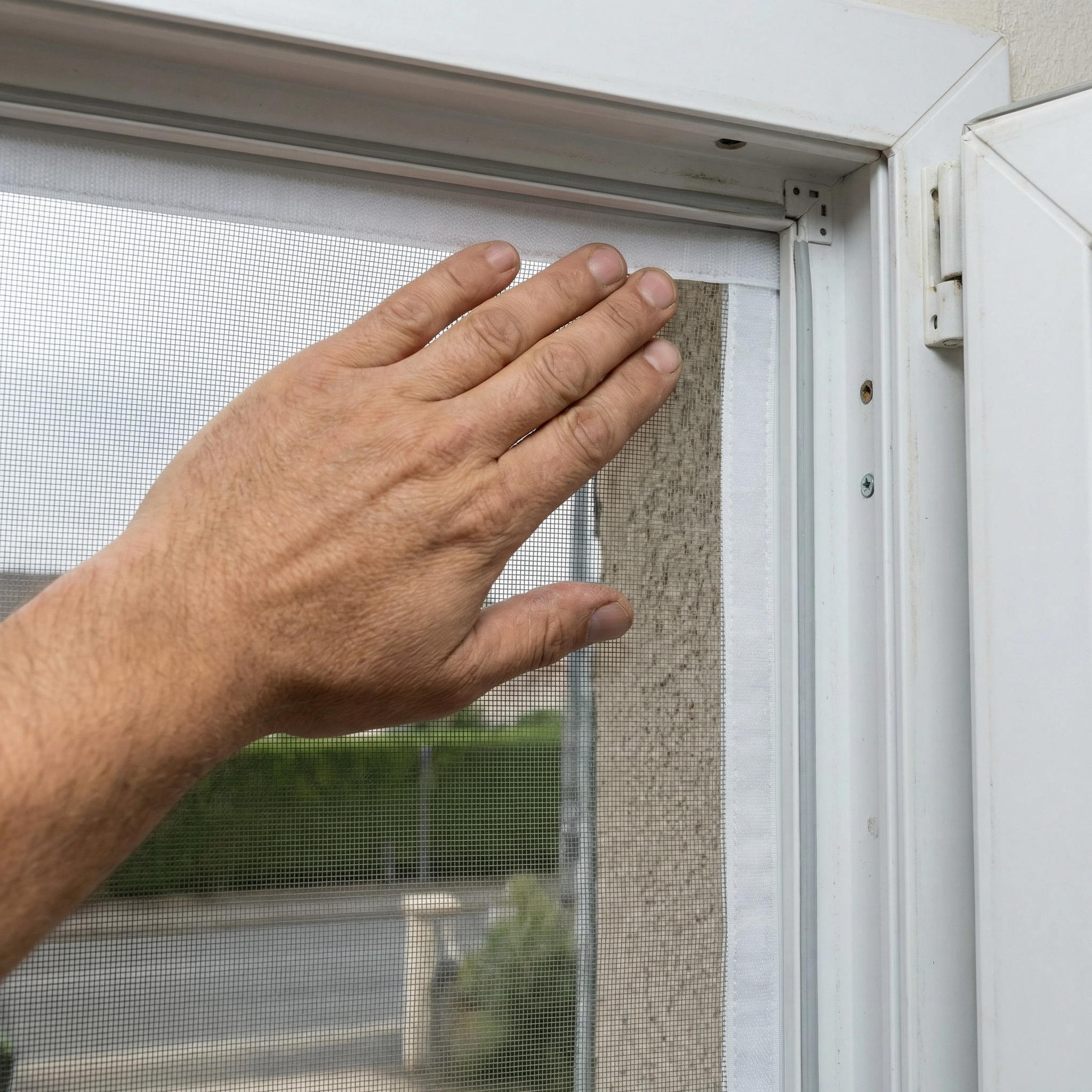 Moustiquaire Fenêtre Scratch Auto-adhésive | Anti-Insectes pour Balcon et Chambre | Installation Facile Sans Perçage
