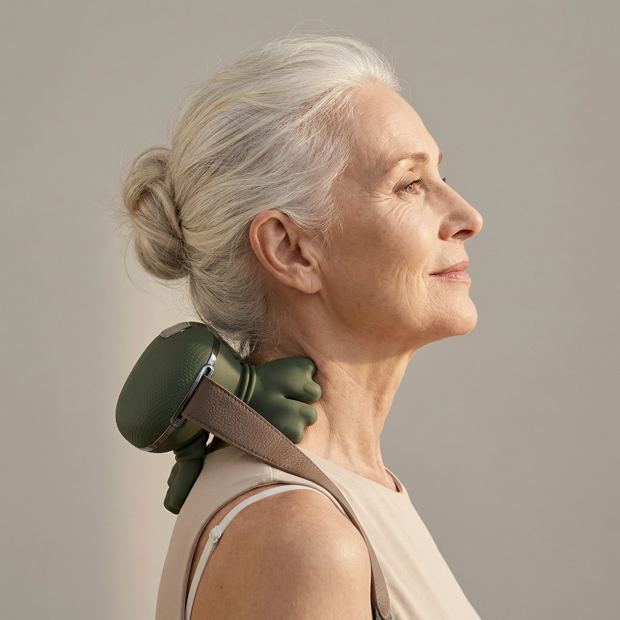 CerviRelax | Masseur Cervical Électrique | Soulage Douleurs Cou & Dos | Massage Relaxant Rechargeable