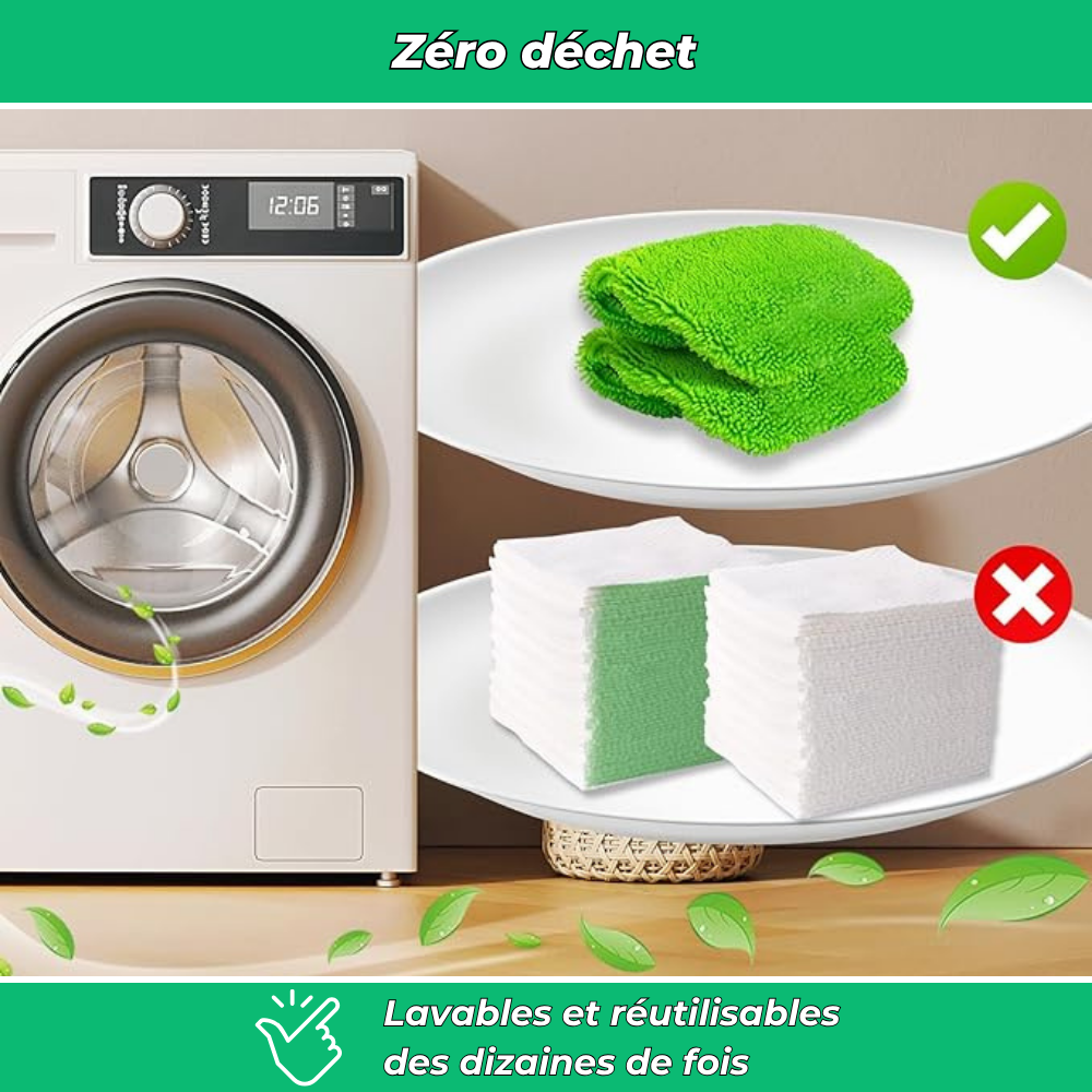 Swiféo | Housse réutilisable pour Swiffer (Lot de 5)