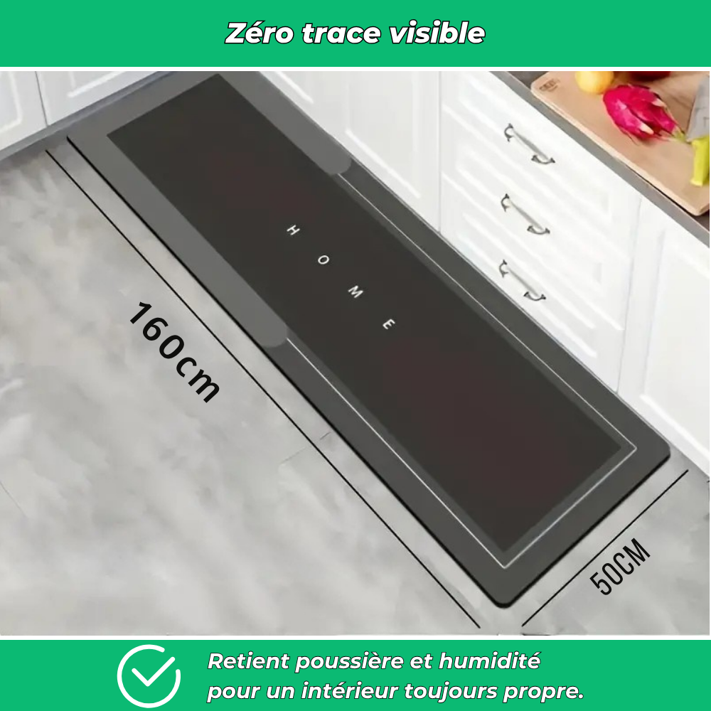 Kitchen'Mat | Tapis de cuisine antidérapant lavable | Sol sec et propre
