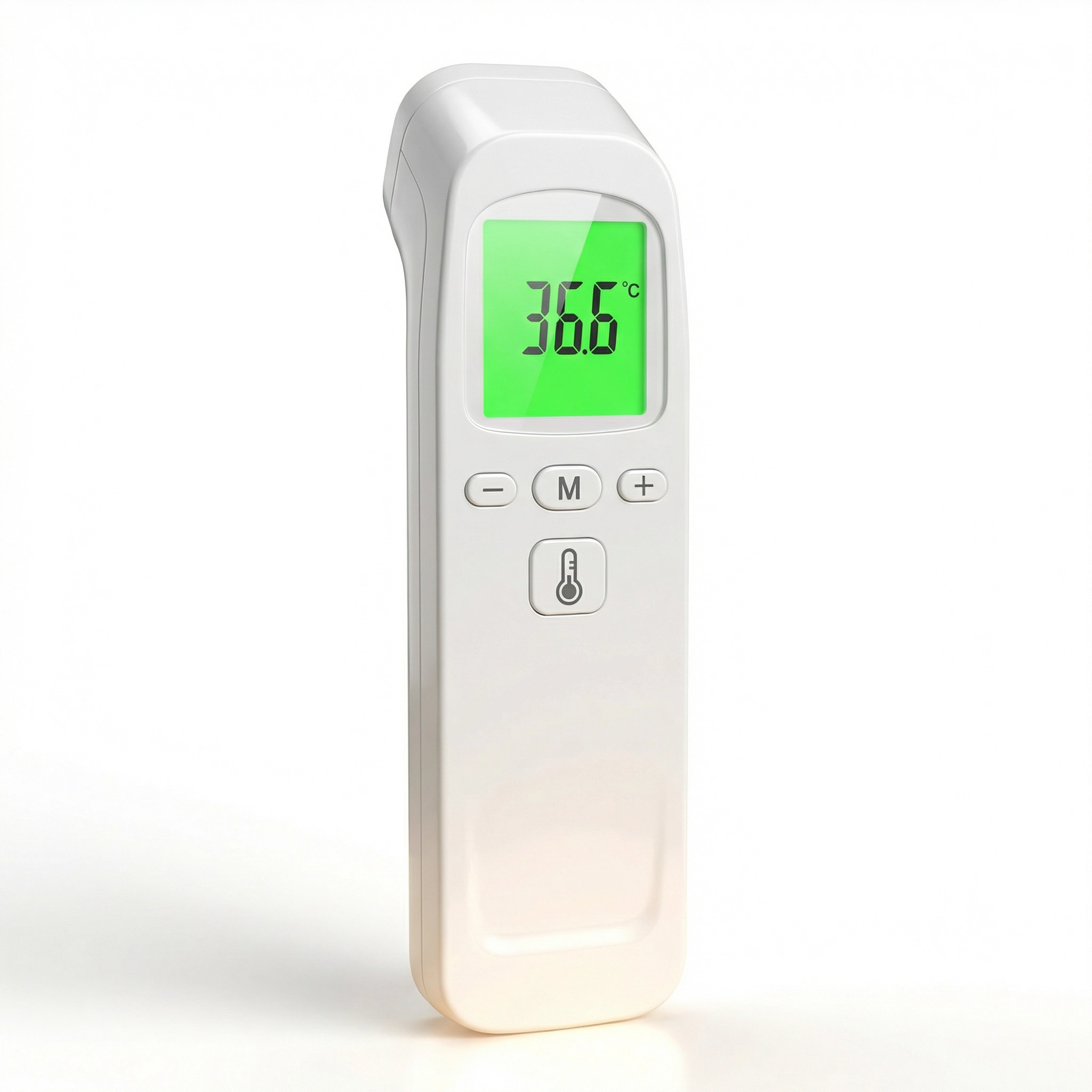 ThermoScan | Thermomètre Infrarouge Frontal Sans Contact | Précis et Rapide | Écran LCD & Alerte Fièvre