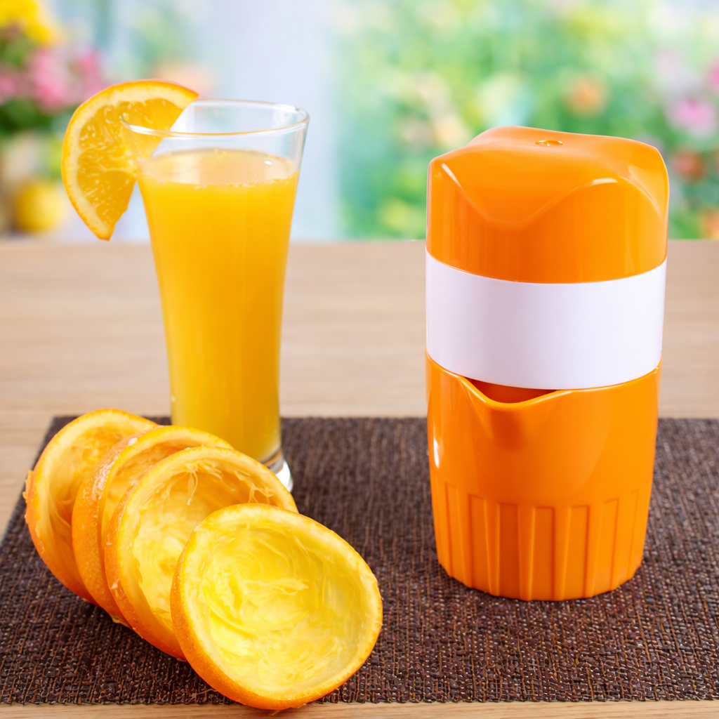 Presse-agrumes manuel polyvalent portable pour citron et orange