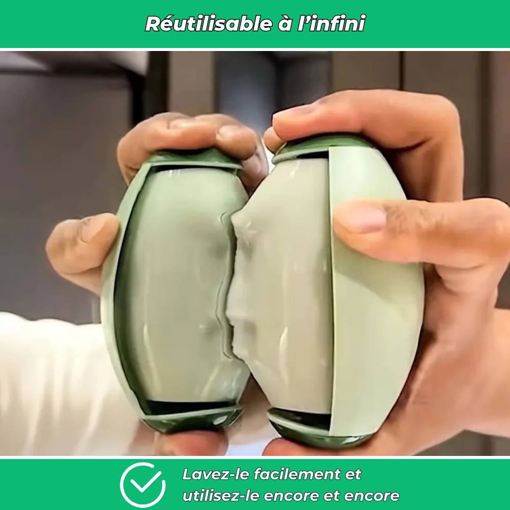 Rouleau anti-poils réutilisable – Élimine poils de chiens et chats sur textiles