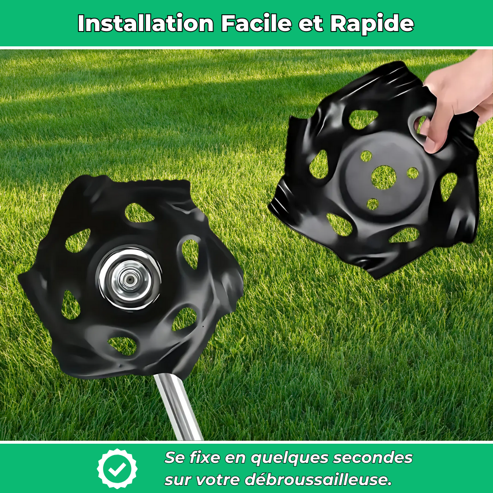 G30 PRO Lame Haute Performance – Coupe Précise et Rapide pour Débroussailleuses et Outils de Jardinage