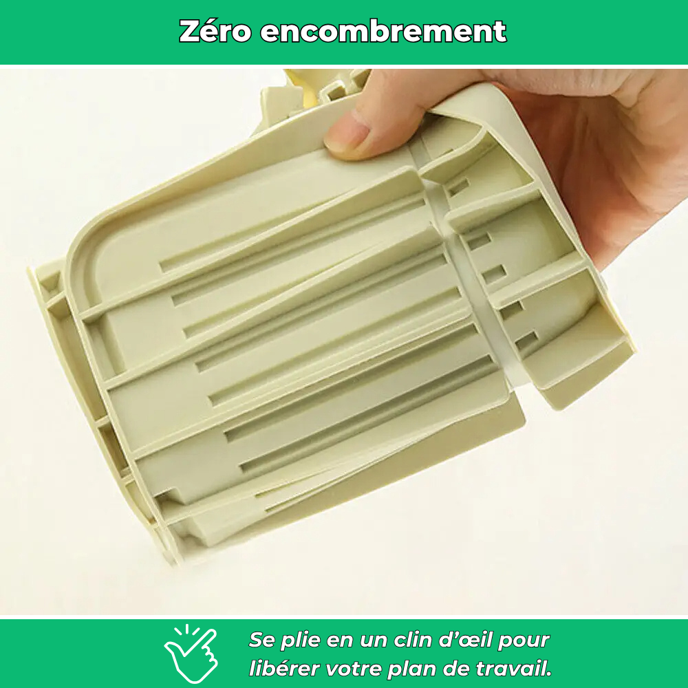 Tapis égouttoir pliable en silicone anti-chaud