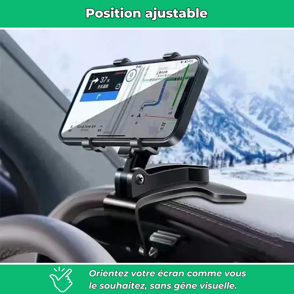 AutoClip – Support de téléphone pour tableau de bord