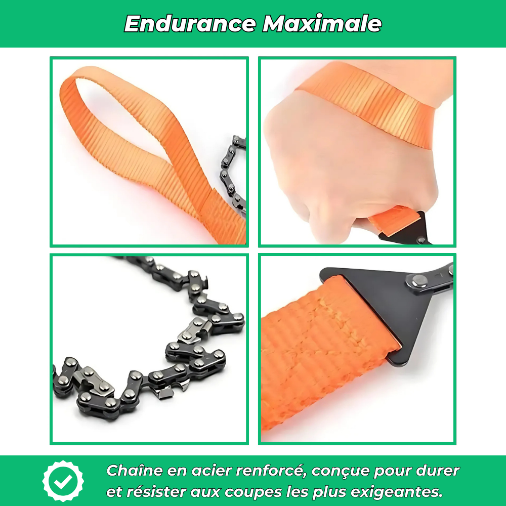 Tronçonneuse Manuelle Compacte – Coupe Rapide et Sans Effort pour Jardinage et Élagage