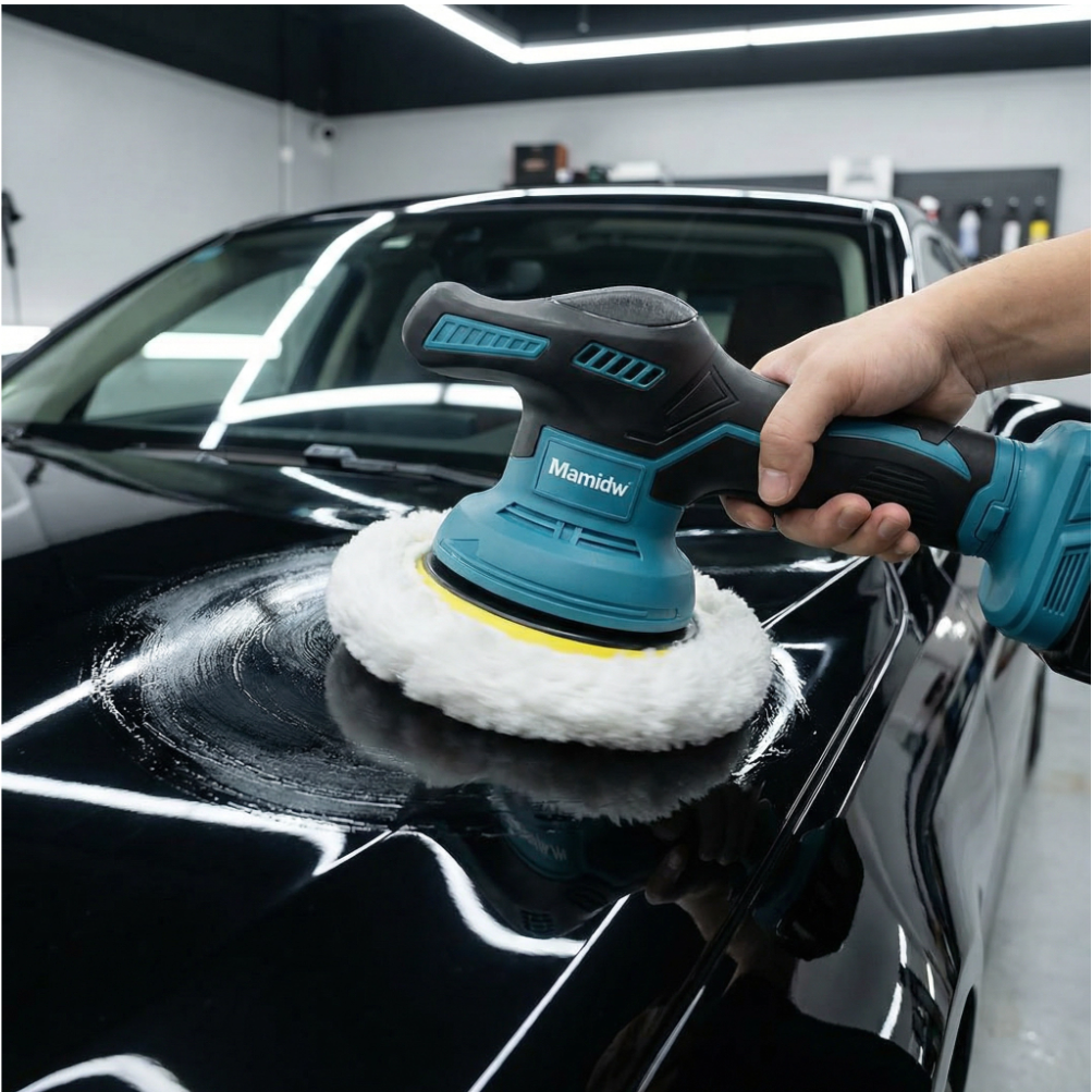 Polisseuse Voiture Électrique Sans Fil | Lustreuse Carrosserie Auto | Polissage Rapide Anti-Rayures