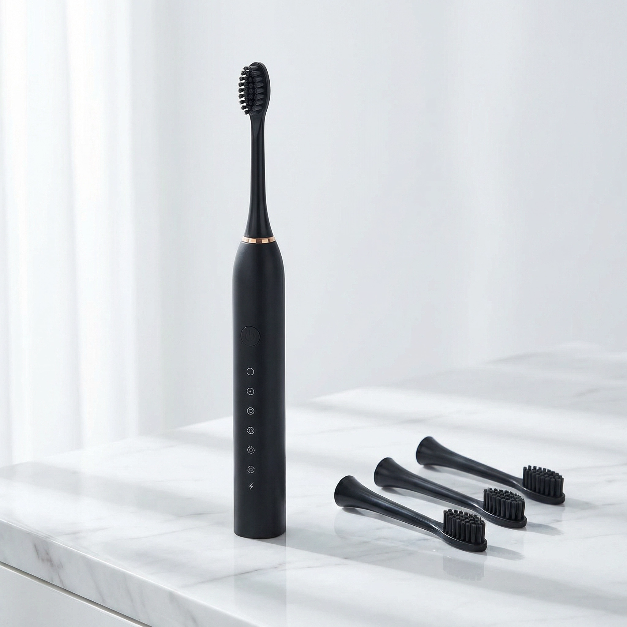 Brosse à Dents Électrique Rechargeable USB | Nettoyage Optimal | 6 Modes Soniques Étanche IPX7