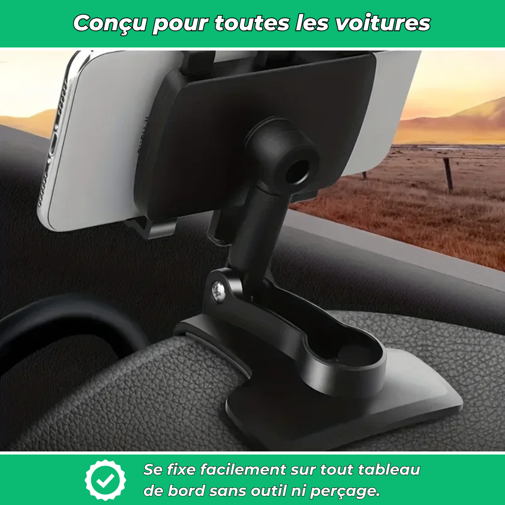 AutoClip – Support de téléphone pour tableau de bord