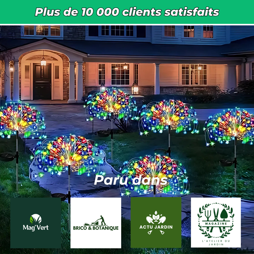 Lampes Solaires Décoratives – Lumière Élégante et Autonome pour Vos Soirées en Extérieur