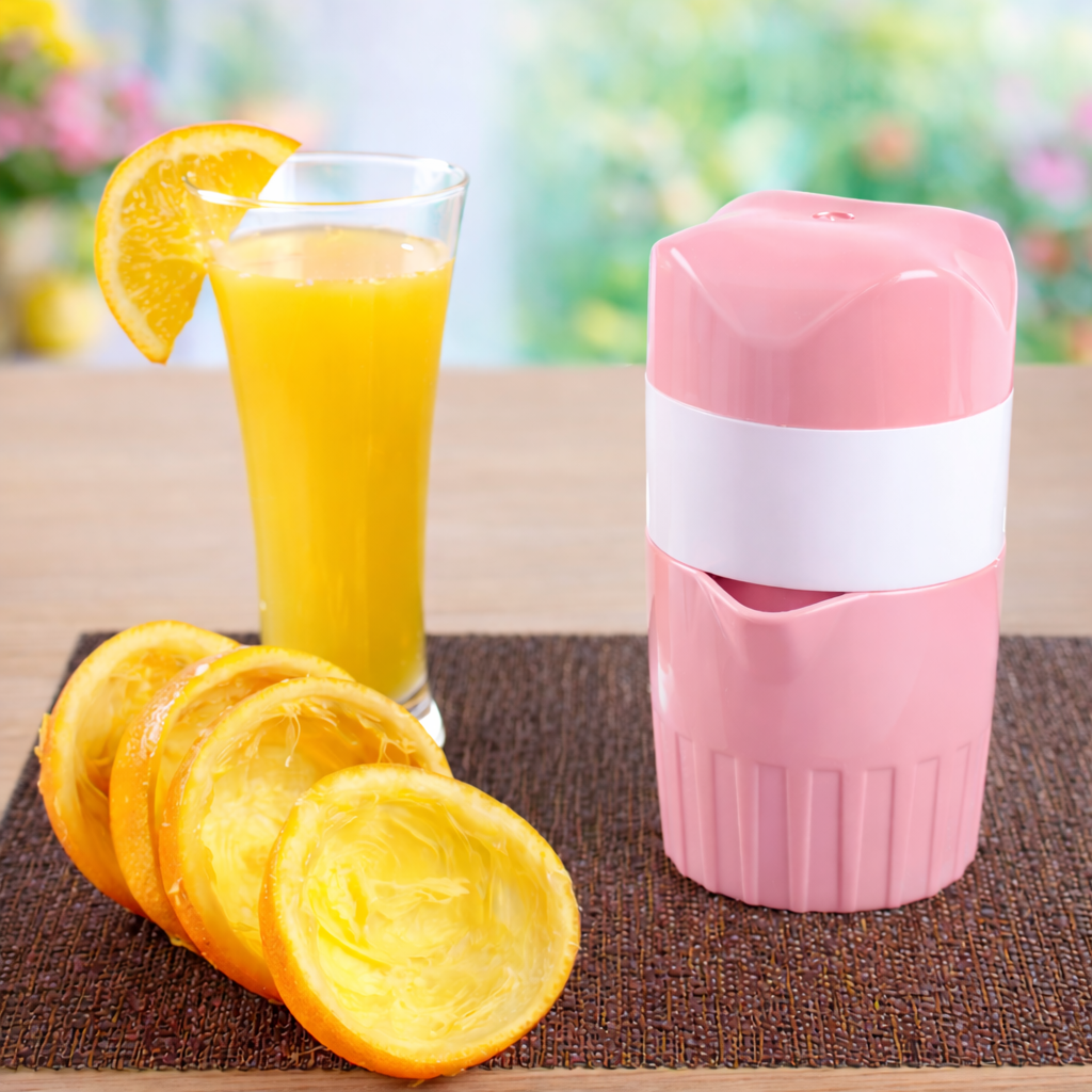 Presse-agrumes manuel polyvalent portable pour citron et orange