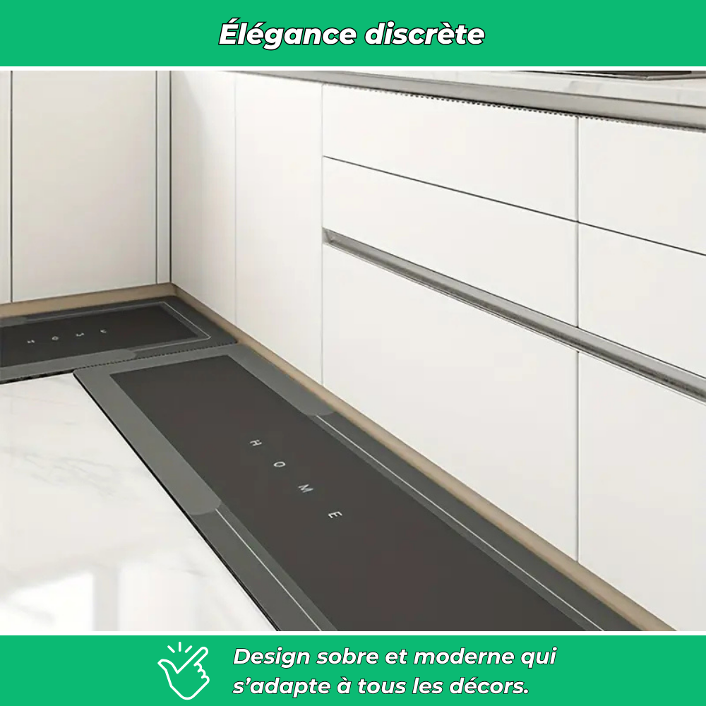 Kitchen'Mat | Tapis de cuisine antidérapant lavable | Sol sec et propre