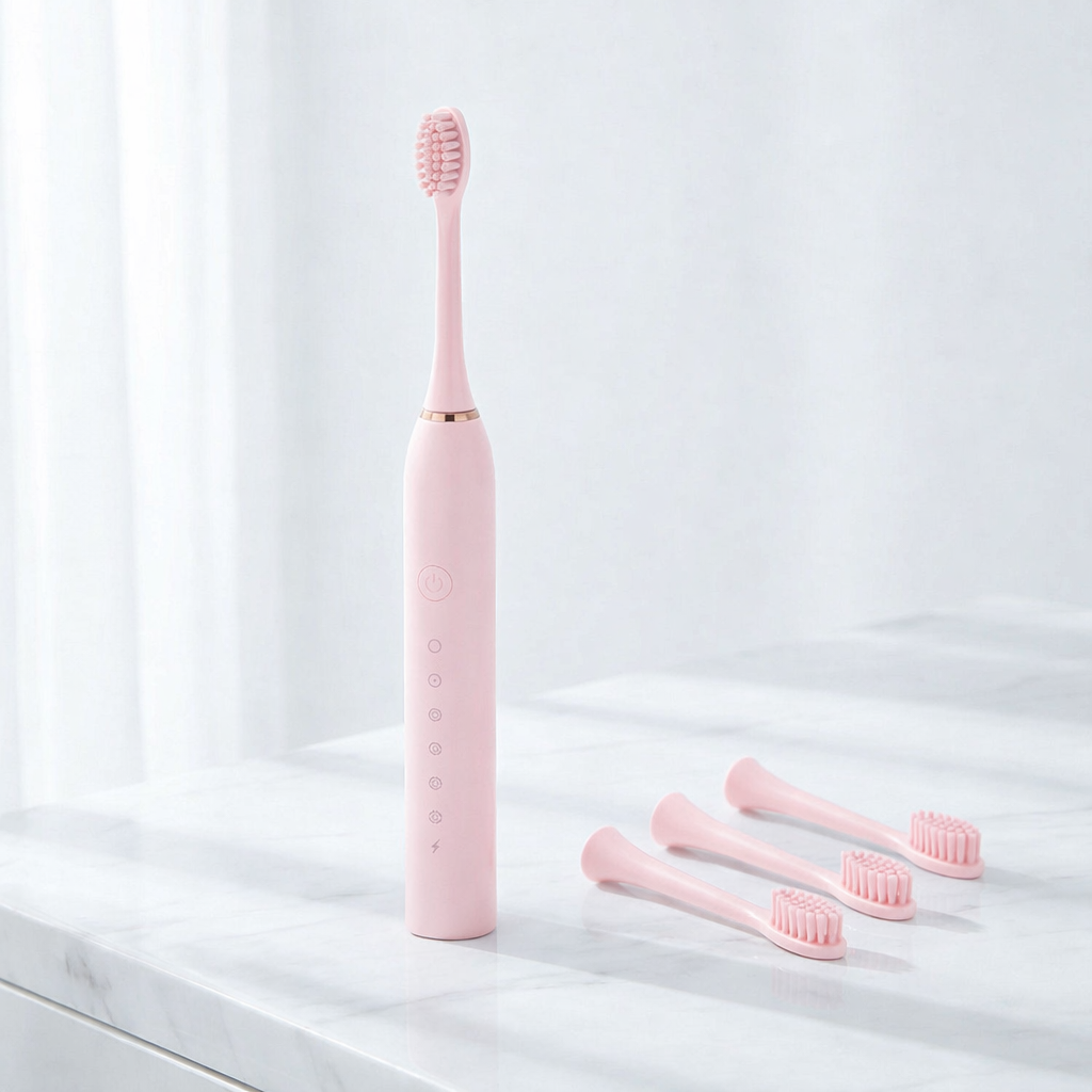 Brosse à Dents Électrique Rechargeable USB | Nettoyage Optimal | 6 Modes Soniques Étanche IPX7
