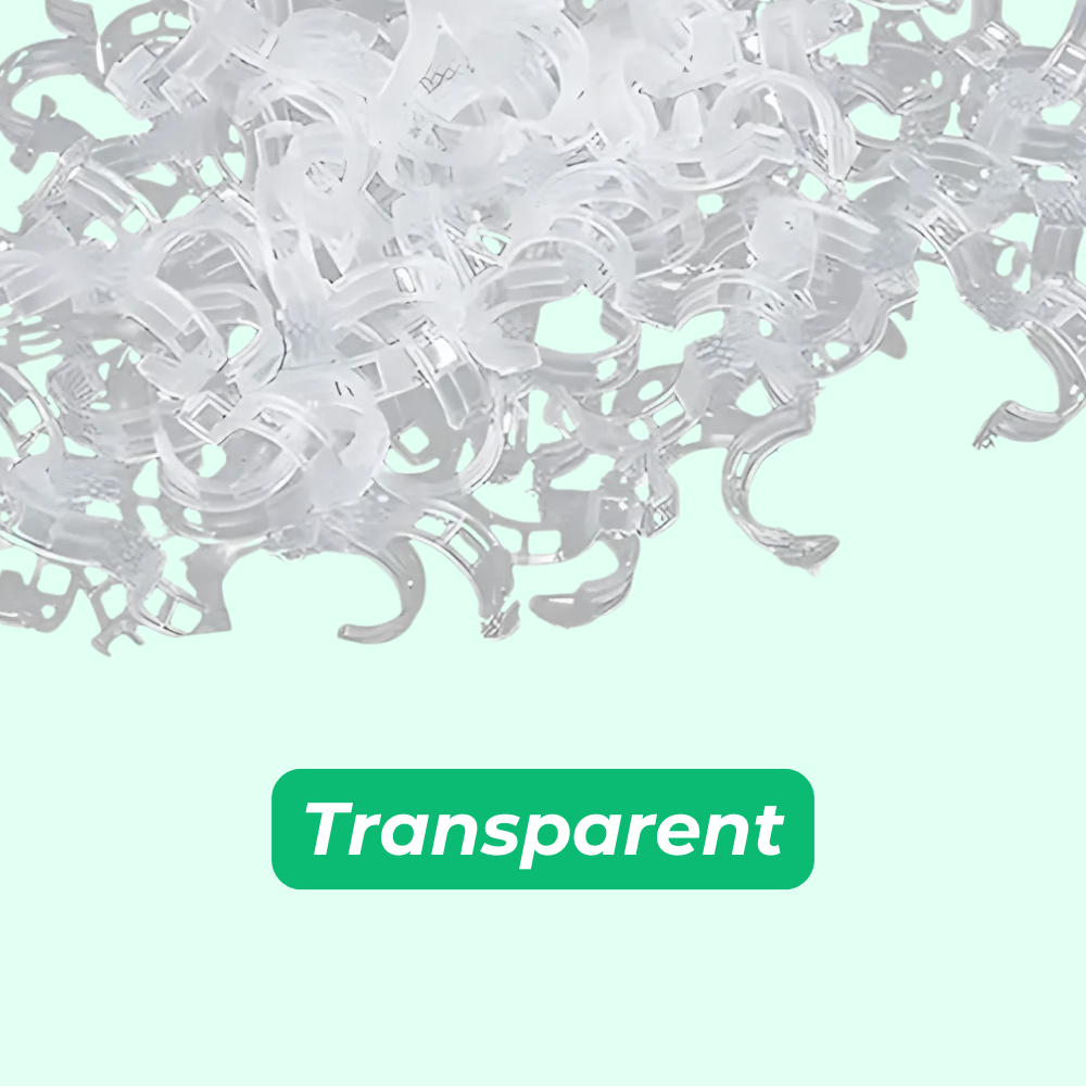 Lot de 25 Clips en Plastique Réutilisables – Pratiques pour Rangement et Organisation