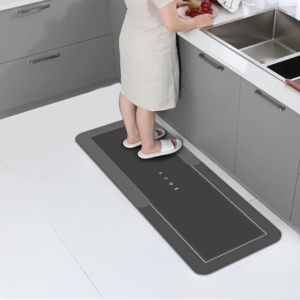 Kitchen'Mat | Tapis de cuisine antidérapant lavable | Sol sec et propre