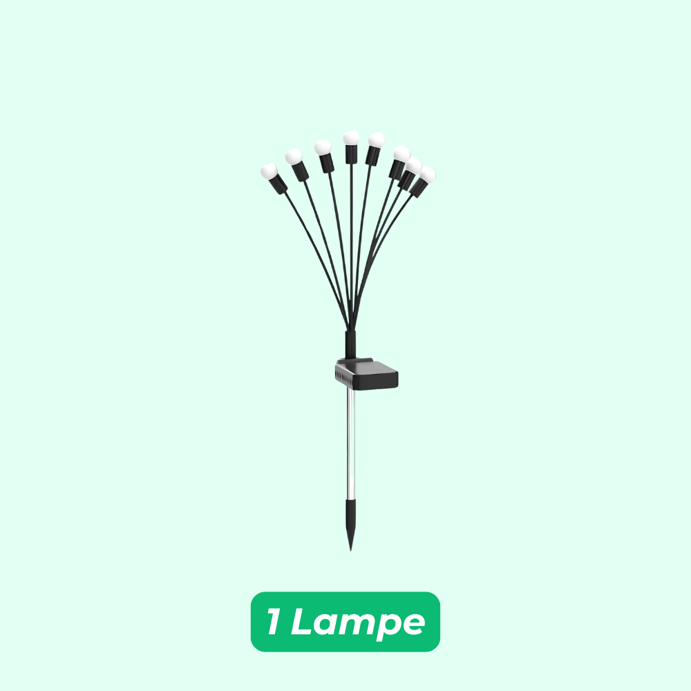 Lampes Lucioles à Énergie Solaire – Éclairage Décoratif et Écologique pour Jardin et Terrasse