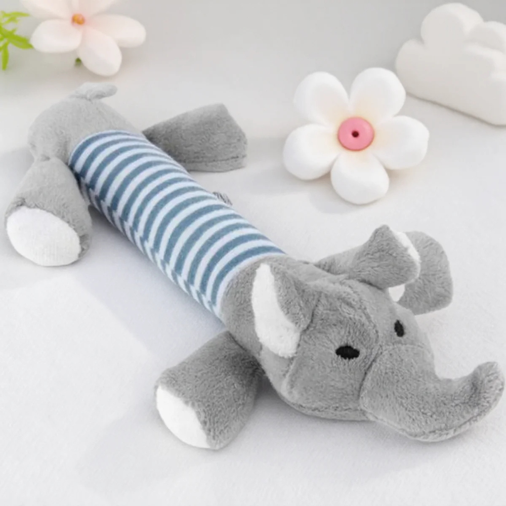 Jouet en peluche sonore pour chien – Résistant et stimulant