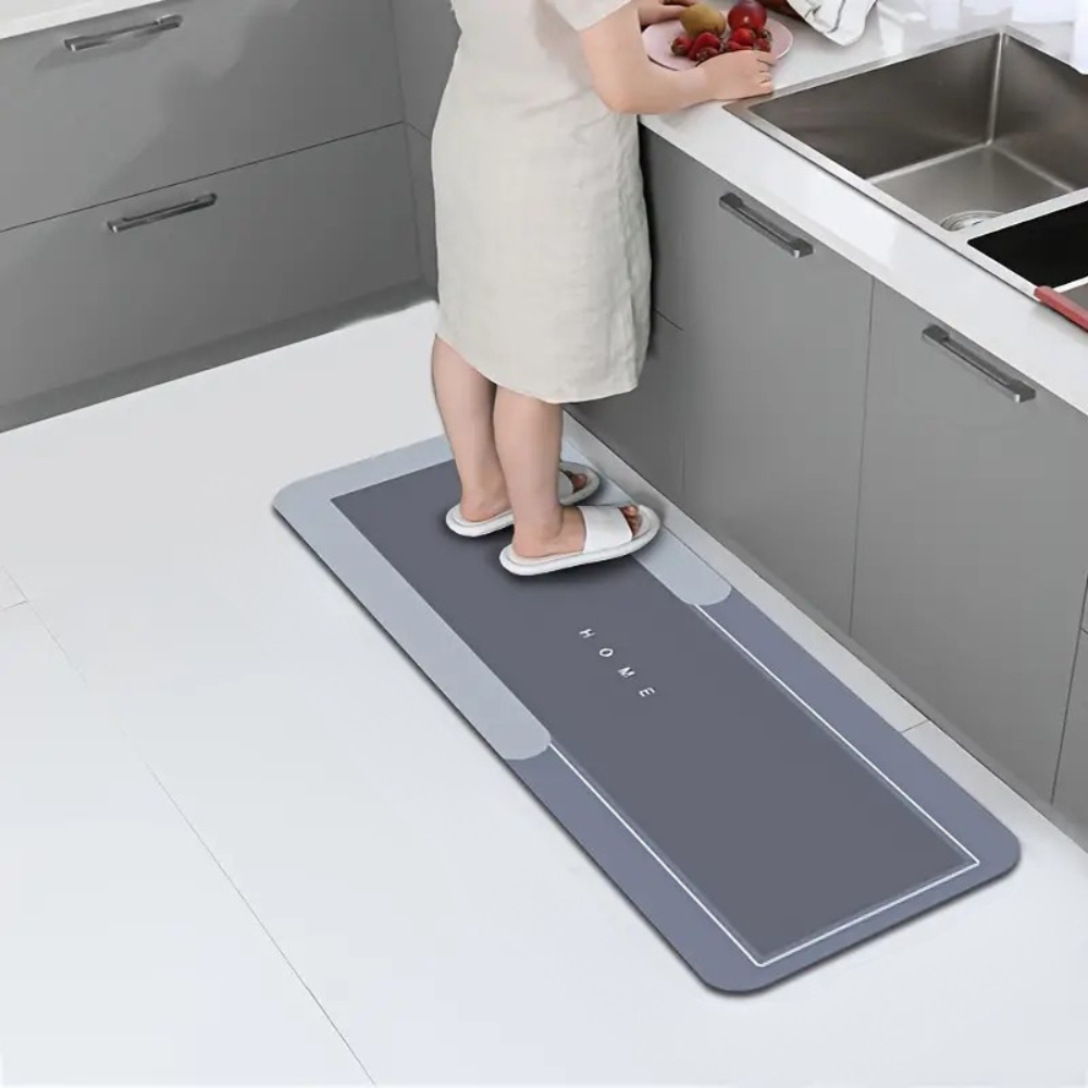 Kitchen'Mat | Tapis de cuisine antidérapant lavable | Sol sec et propre