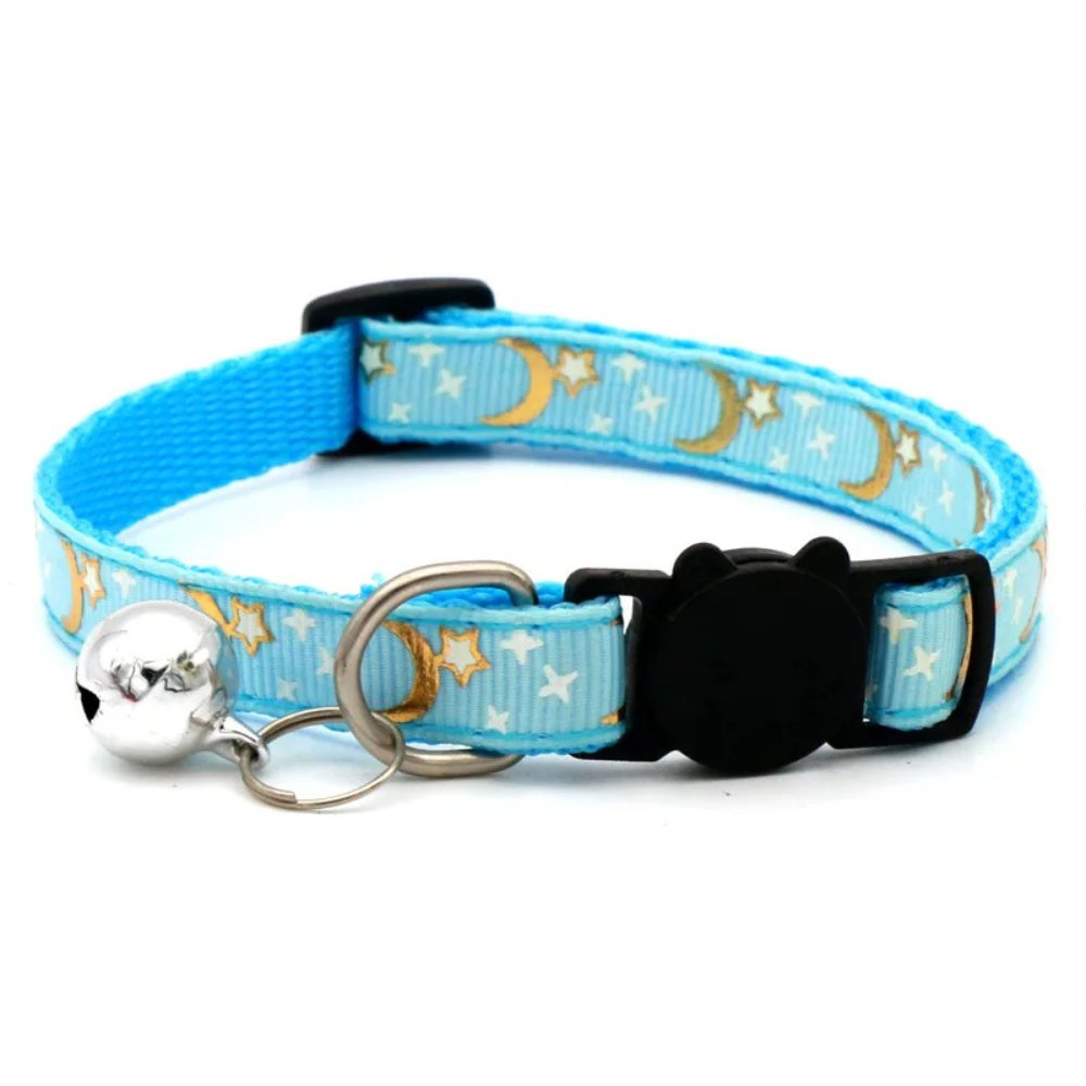 Collier réglable de sécurité pour chat – Avec clochette amovible