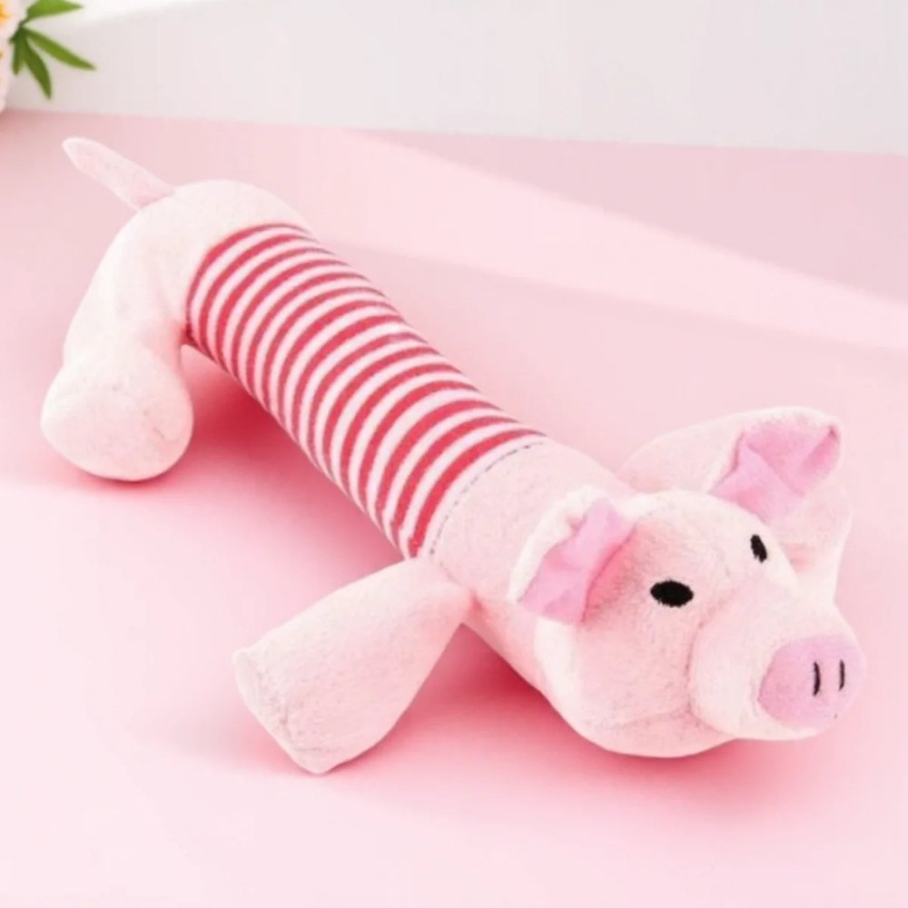 Jouet en peluche sonore pour chien – Résistant et stimulant