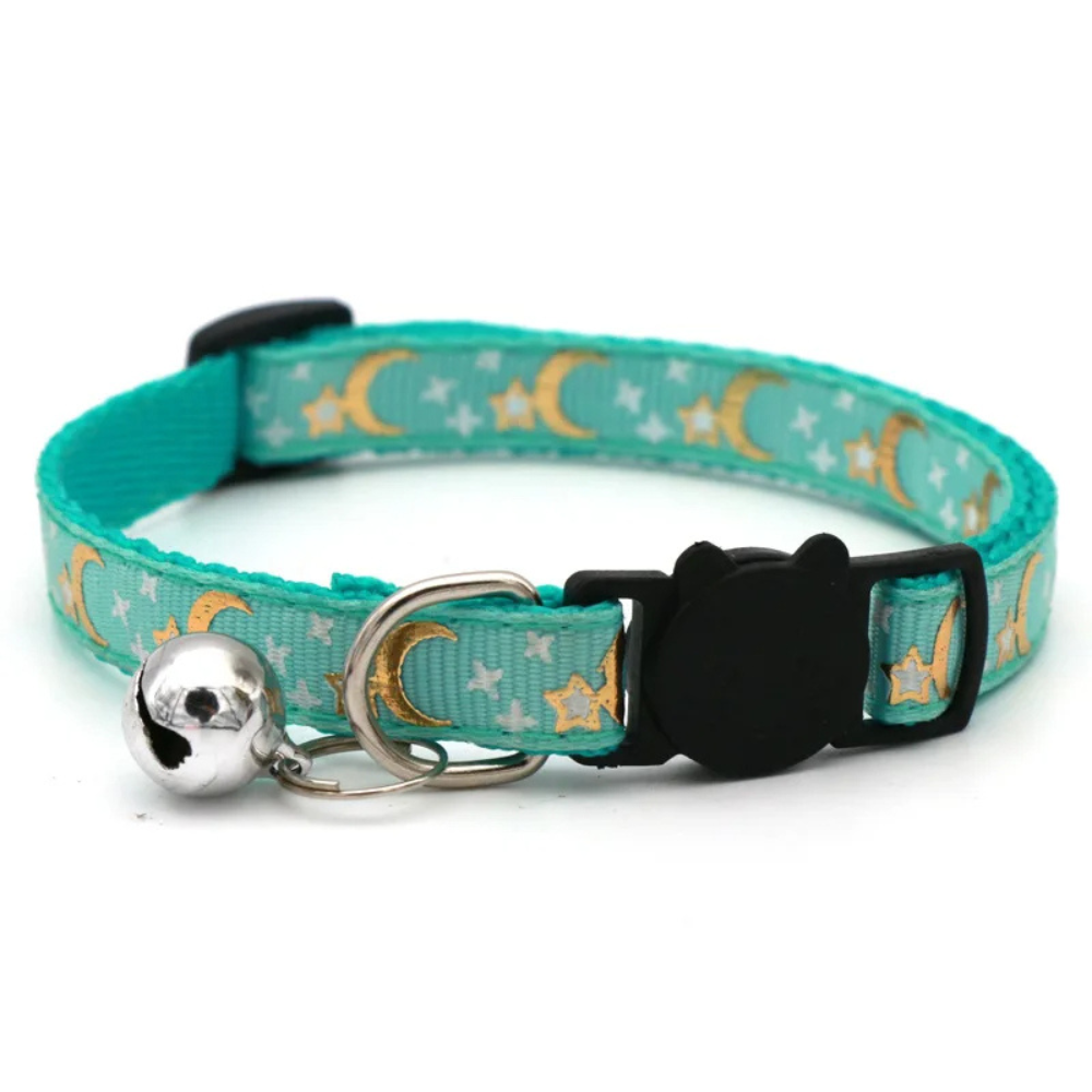 Collier réglable de sécurité pour chat – Avec clochette amovible