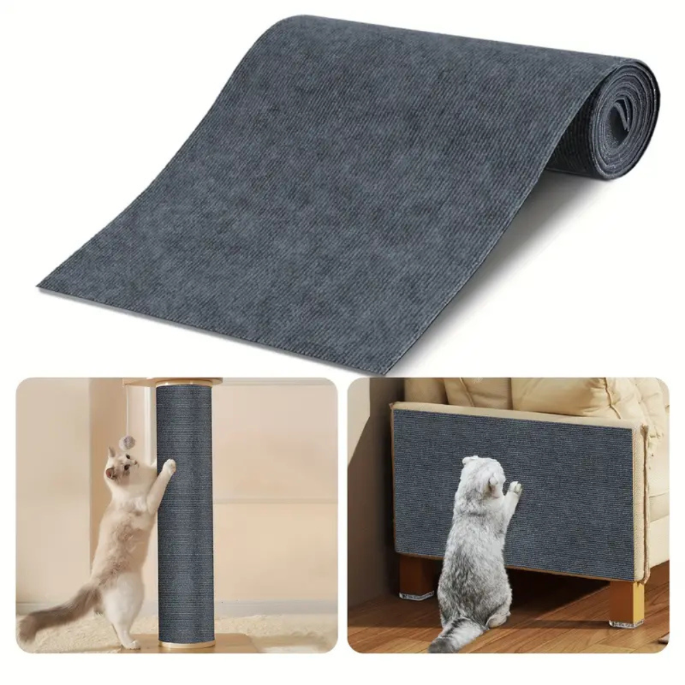 Tapis griffoir auto-adhésif pour chats – Protège murs et meubles des griffes